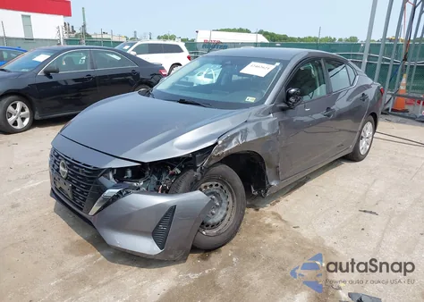 2024 Nissan Sentra S Xtronic Cvt из США, поврежденный, VIN 3N1AB8BV2RY287255